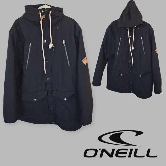 ONEILL   Journey Parka Hooded  Puffer Waterproof Coat Jacket Mens  Plus XXL - Picture 1 of 16